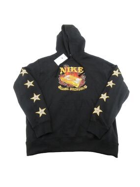 Nike NSW Club 3rd Coast Graphic Basketball Hoodie Men's Size XL NEW